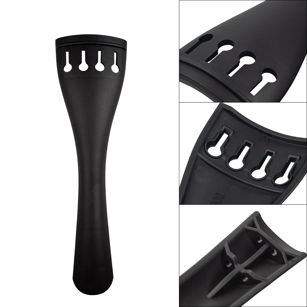 Mugig 1PC Composite Material Double Bass Tailpiece Upright Bass Parts For 3/4 4/4 Bass