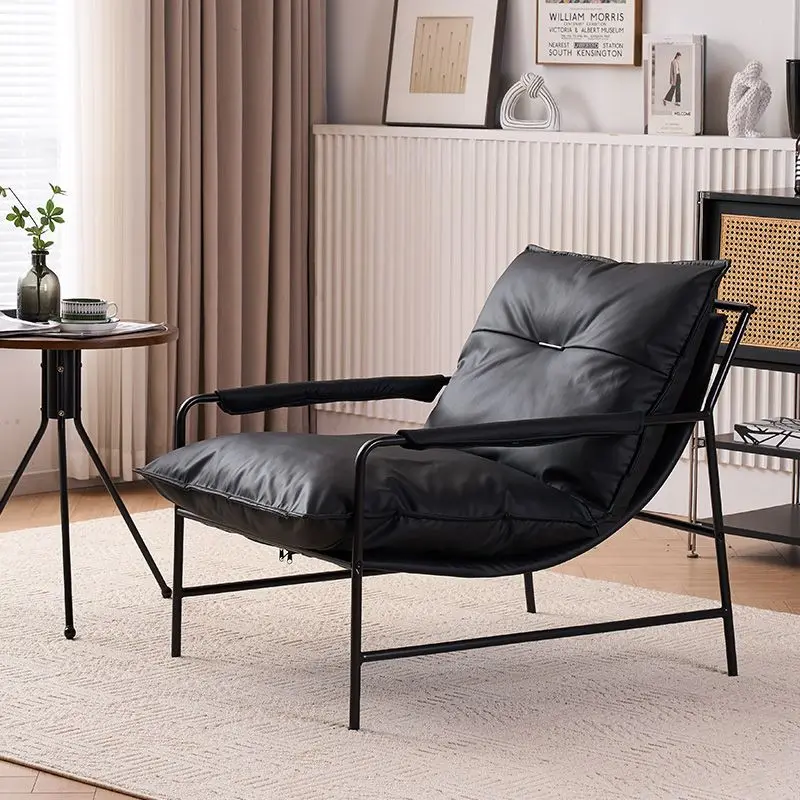 

m Luxury Minimalist Single Sofa Chair Designer Comfortable Lazy Lounger for Living Room Balcony m