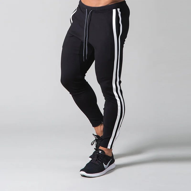 

Men Running Fitness Sweatpants Quick Dry Casual Training Sport Pants Elastic Jogging Trousers Gym Workout Pants Male Gym Clothes