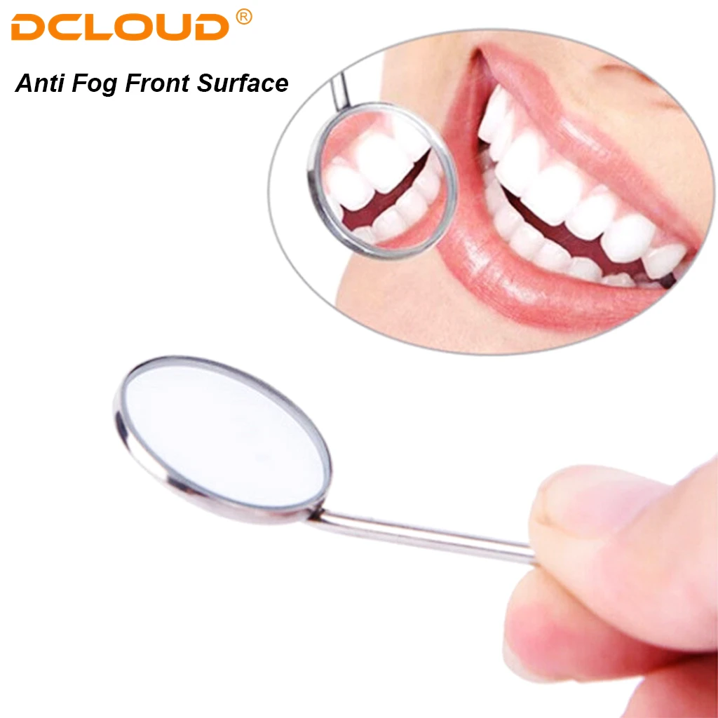 5 / 10 Pcs Dental Boca Espelho Cabeça Refletor de Aço Inoxidável Odontoscópio Espelho Dentista Equipamento Oral Dentes Exame Espelho de Cuidados # 4