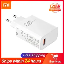 Xiaomi 33W Charger 67W Type C PD Quick Fast Charging 120W Mobile Phone Wall Adapter For IPhone 15 Pro Xiaomi Huawei Samsung