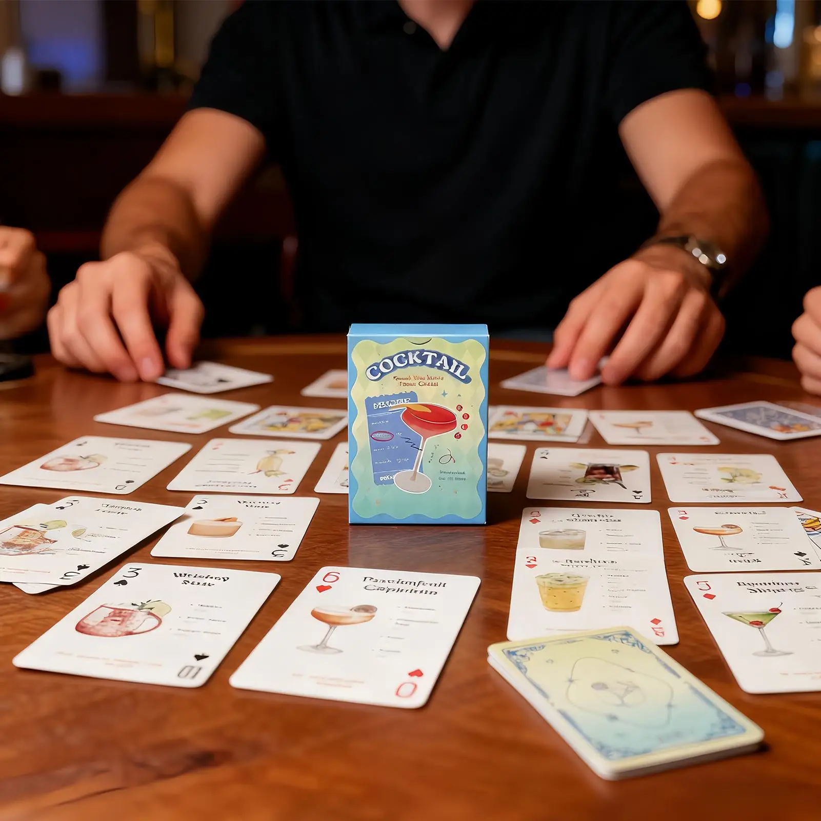 

Cocktail Themed Card Games Colorful Funny Novelty Games Adult Party Game For Holiday Festival Activities Night Birthdays Family
