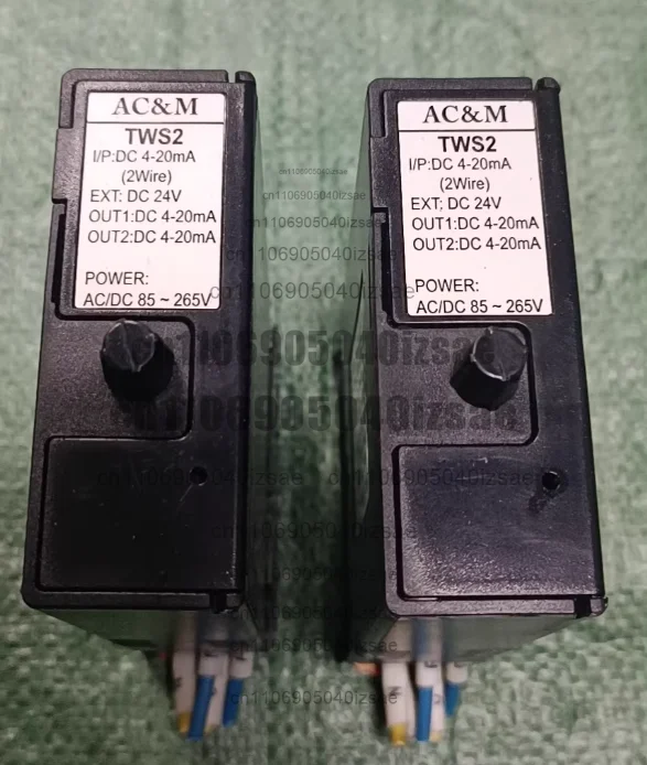 Signal Isolator TWS2-ACCF One In Two Out 4-20Ma , Functionally intact, Tested OK