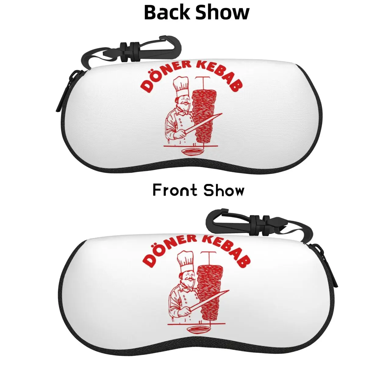 

Чехол для очков Doner Kebab Shell, защитная коробка для солнцезащитных очков, женская и мужская мягкая сумка для очков, сумка