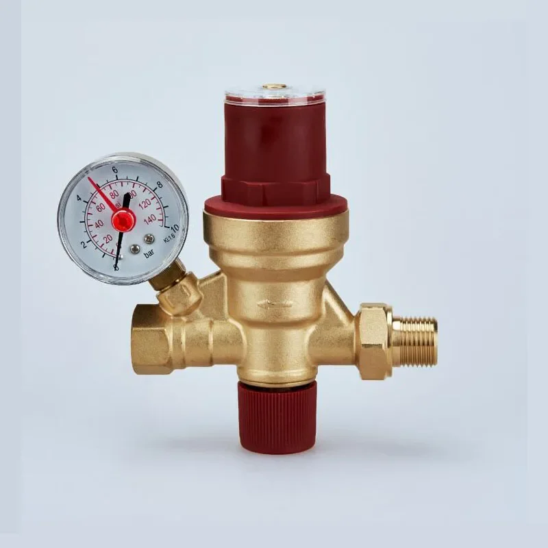 Visual Pressure Regulating Central Air Conditioning Automatic Water Peplenishment Valve For HVAC System 1.6Mpa