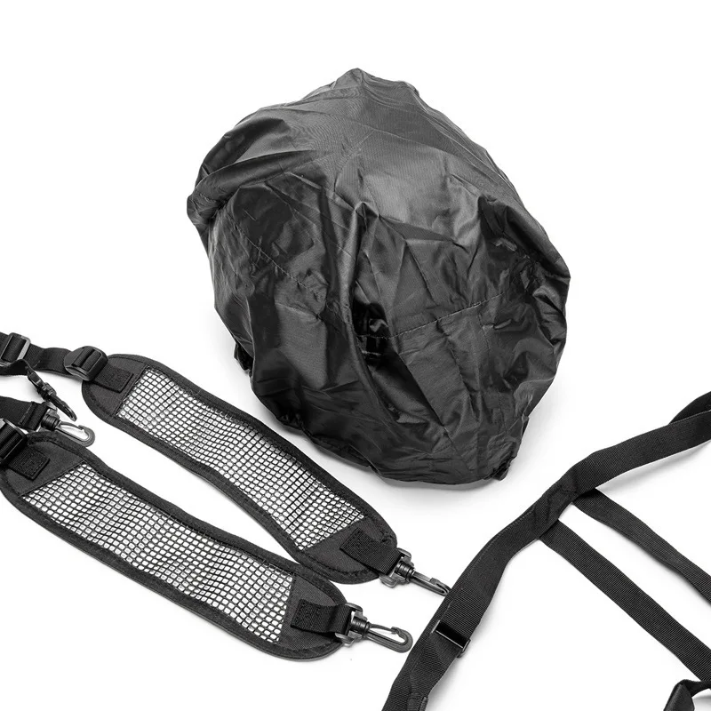 Motorcycle hard shell rear tail bag waterproof seat backpack knight locomotive riding equipment shoulder helmet large capacity
