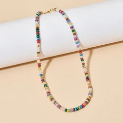 ZMZY New Color Natural Stone Women Chokers Necklace Fashion Chain Short Collar Trendy Simple Jewelry Femme Homme Bijoux