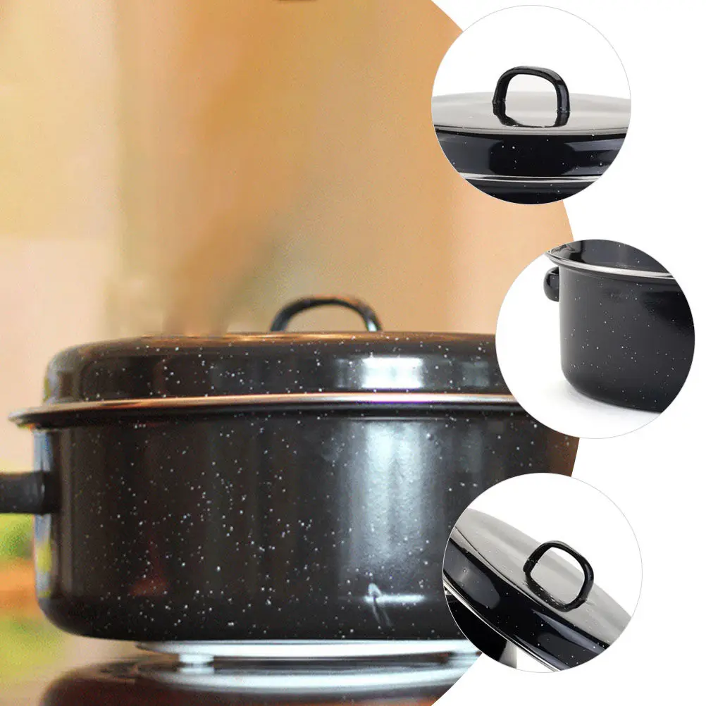 Covered Round Roasting Pan 1