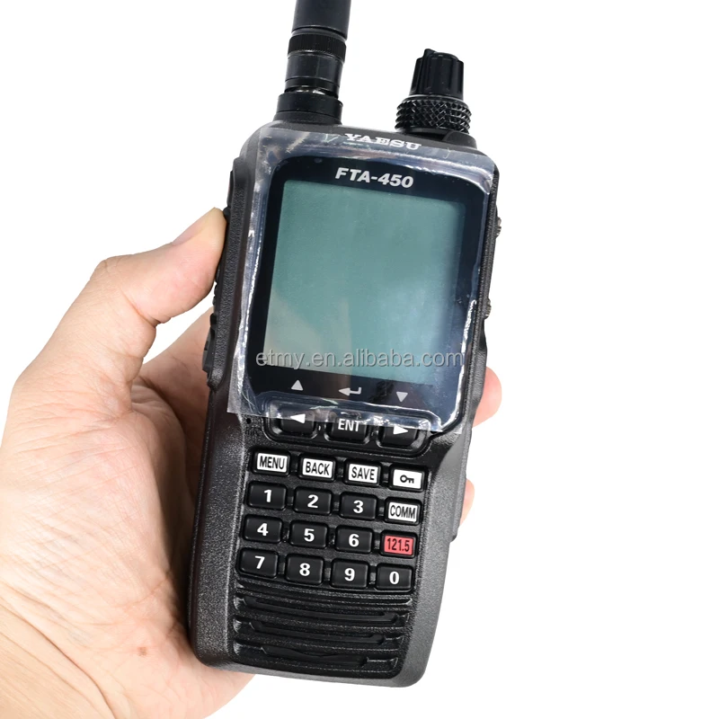 Yaesu FTA-450L 항공 에어밴드 라디오 Vhf 에어밴드 트랜시버 장거리 워키토키