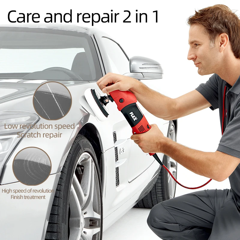 2025 German FLEX PE14-3-125MM Car Polishing Machine 5 Inch Waxing Machine Repair Paint Beauty Hardware Power Tools 220V 1400W