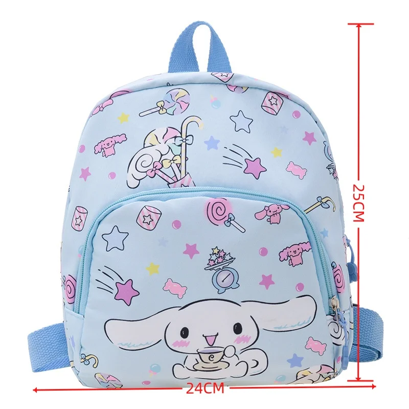 Sanrio Backpack Kawaii Kt Kuromi Backpack Bag Kindergarten Schoolbag for Kid My Melody Cinnamoroll High Capacity Birthday Gift