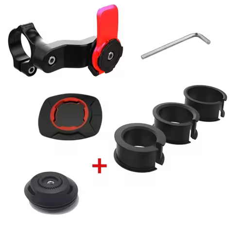 Phone Holder Anti-shake Motorcycle Bike Shock withAbsorber Phone Bracket Vibration Damper Self Lock Bicycle Handlebar Mount Stem
