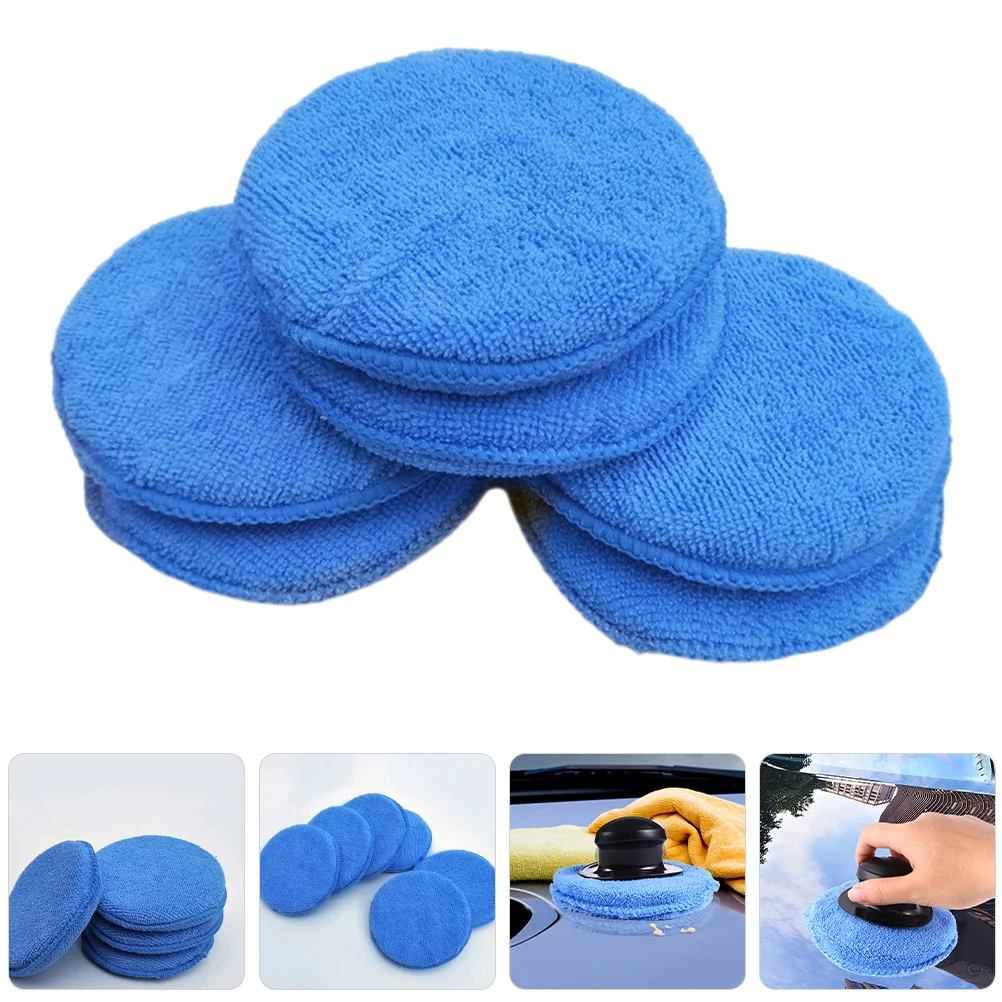 6Pcs Car Waxing Spo… - image