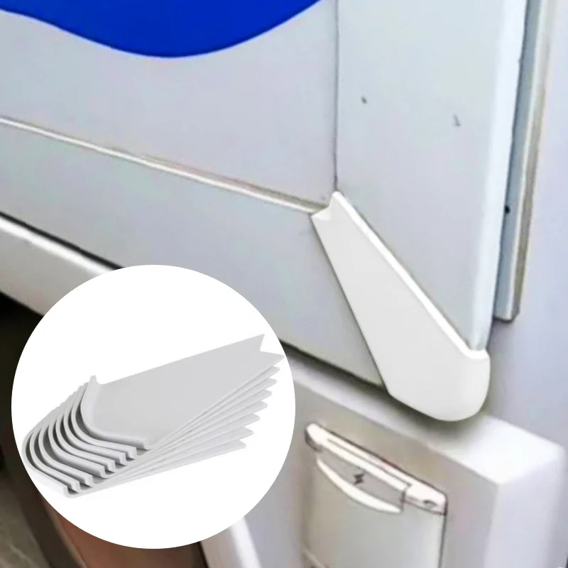 Motorhome Cabin Door Expansion Protective Cover Sliding Out Corner Cover Device RV Camper Trailer Accessories