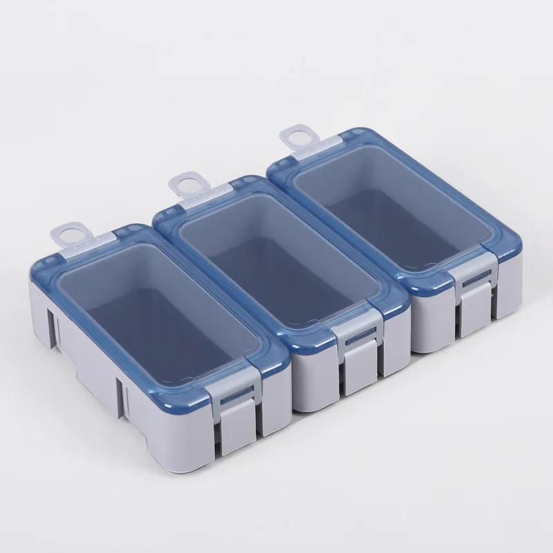 Magnetic Fishing Cube Organizer Multi-Compartment Tackle Storage Box Hooks Lures Fishing Accessories Portable Angling Gear Case