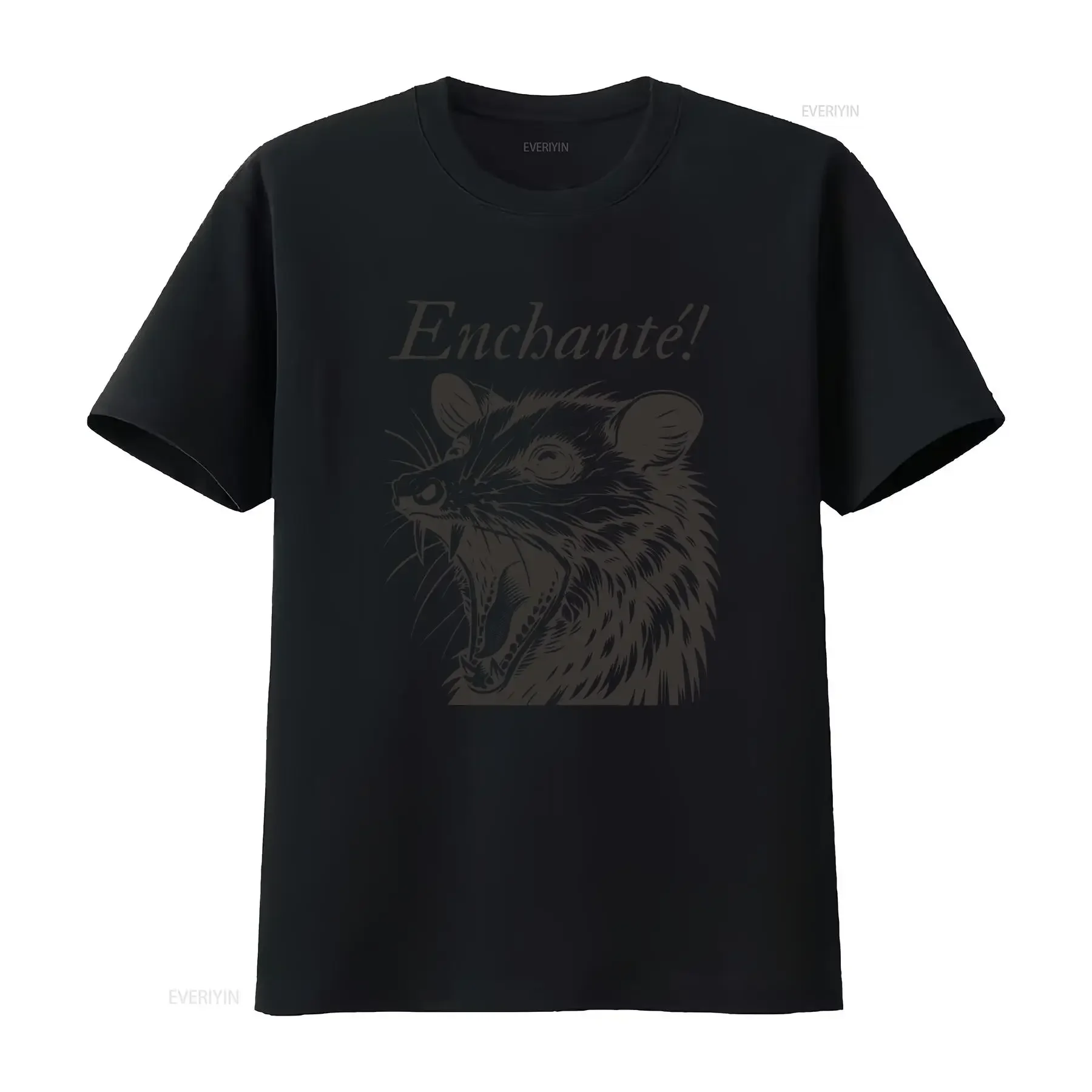 enchanted possum fairy folklore adhd critter funny french animal trash cat T Shirt vintage Washed streetwear Stylish Soft