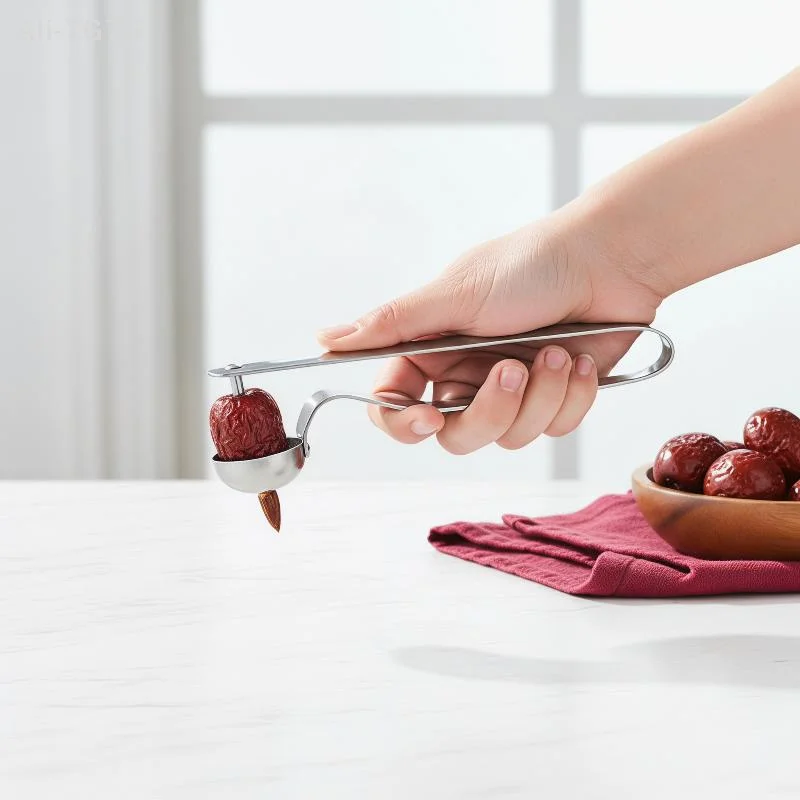 [P] Stainless Steel Red Date Pitter Tool–Seed Corer Kitchen Gadget