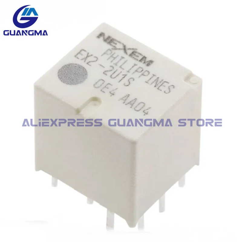 5PCS 100% Original Automotive Relays EX2-2U1 2U1S 2U1L 2U1J 10Pins 25A 12V On board central locking Relay EX1 2U1 2U1S 2U1 5Pin