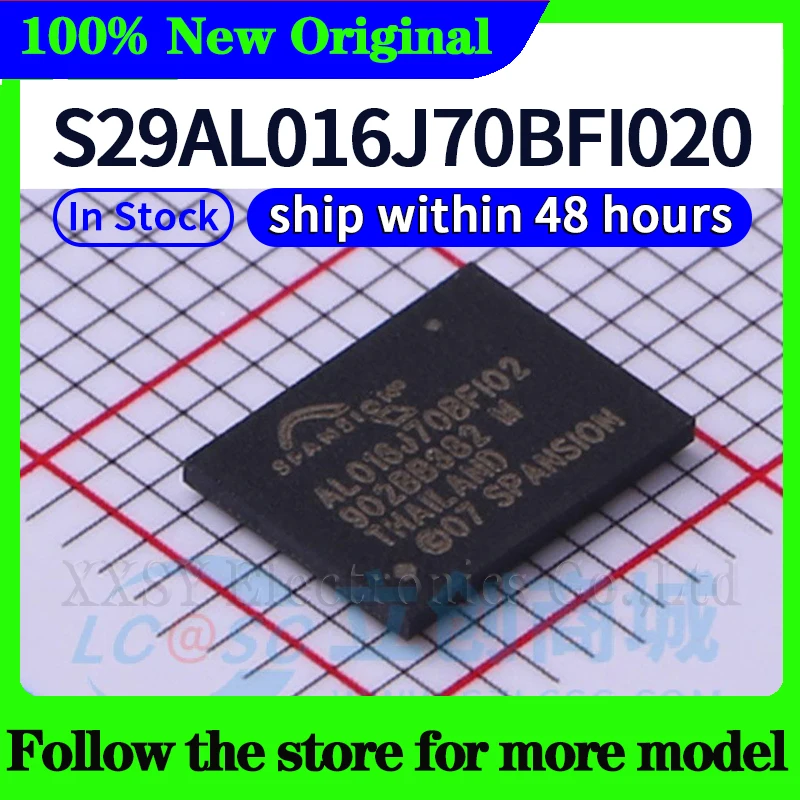 S29AL016J70BFI020  High quality New