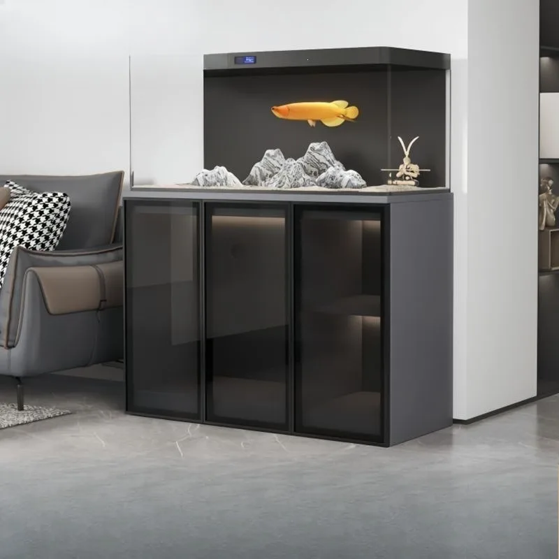 Aquarium cabinets, household fish tanks, load-bearing cabinets, living room simple storage cabinets, small and medium-sized