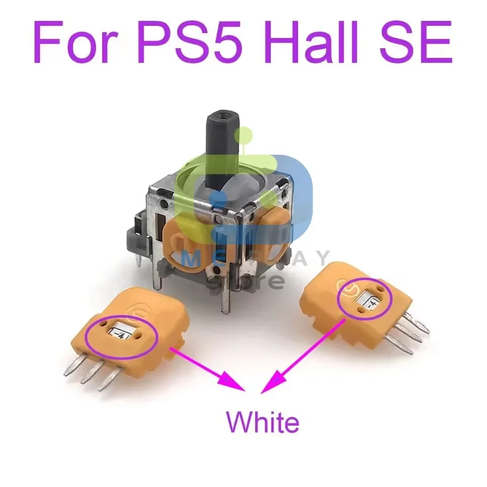 For PS5 DualSense High Precision Optimized HALL Effect Analog Joystick Anti-drift Rocker Electromagnetic Stick 4th Generation