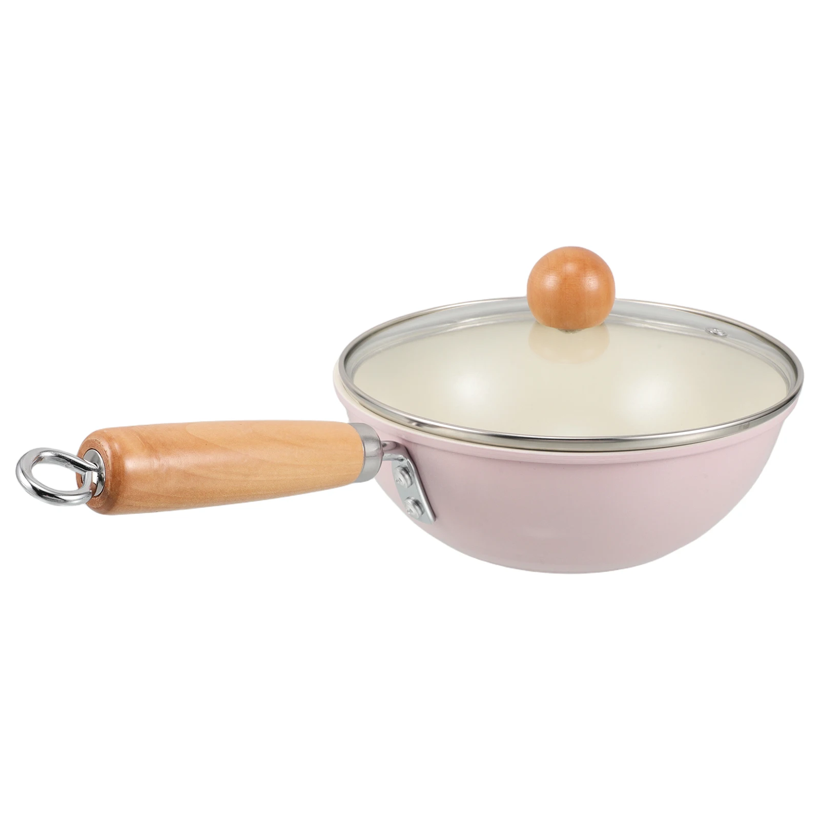 

Nonstick Frying Clear Glass Lid Cookware Deep Nonstick Frying Pan Skillet Gas Stove Induction Compatible Storage