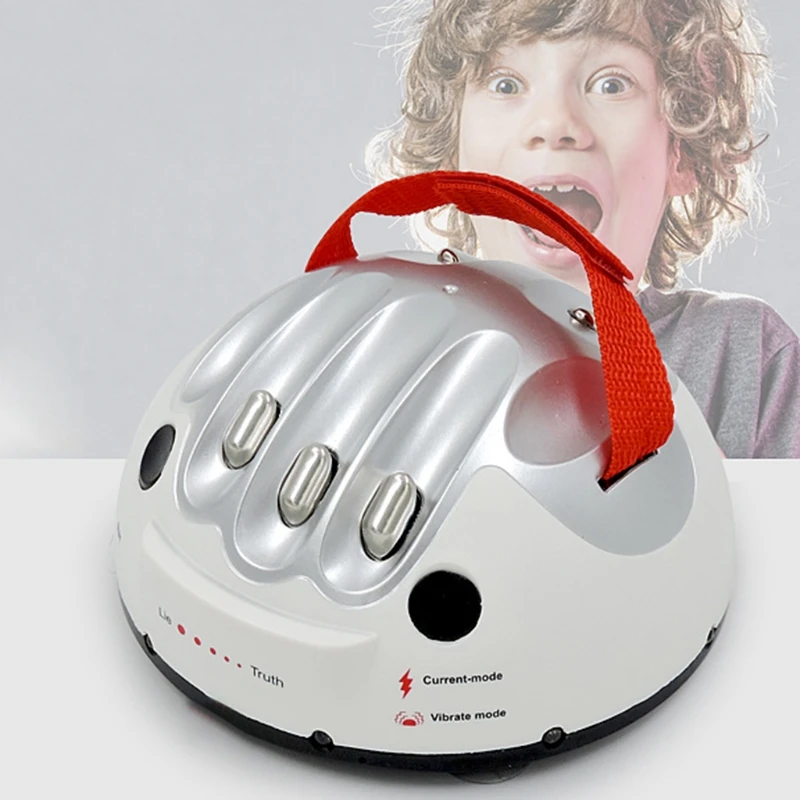 Upgrade Micro Elektrische Shocking Lie Detector, Tricky Nieuwigheid Polygraaf Waarheid Tester Voor Familie Partys Joke Game