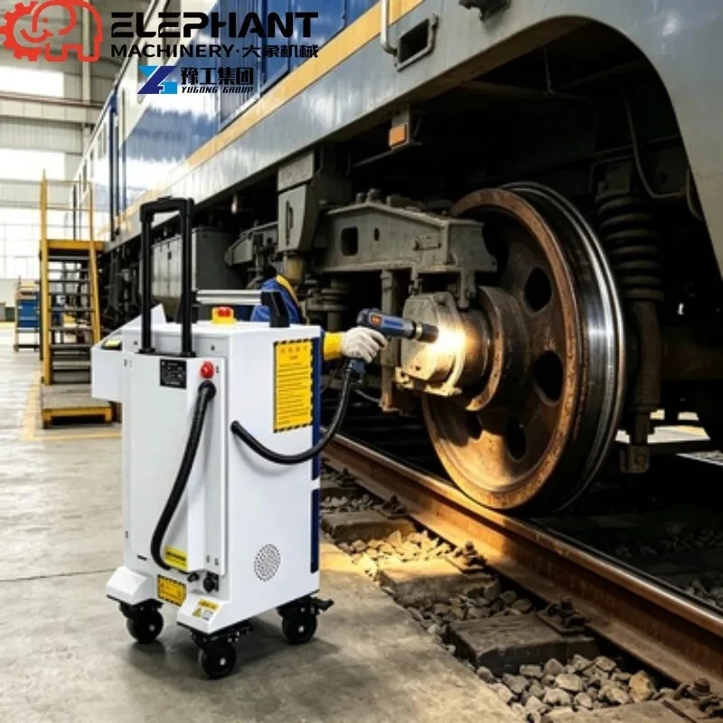 Factory Direct Industrial Handheld 1000W Fiber Laser Cleaning Machine Metal Rust Paint Remover With 2 Years Warranty