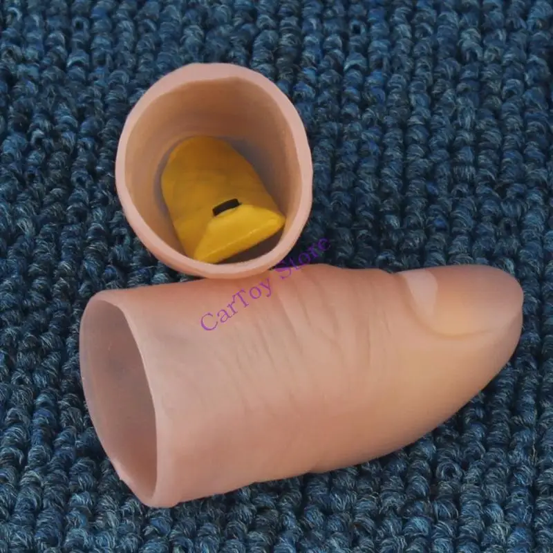 634f Thumbs Licht speelgoed voor volwassen goocheltruc rekwisieten lichte led flitsende vingers