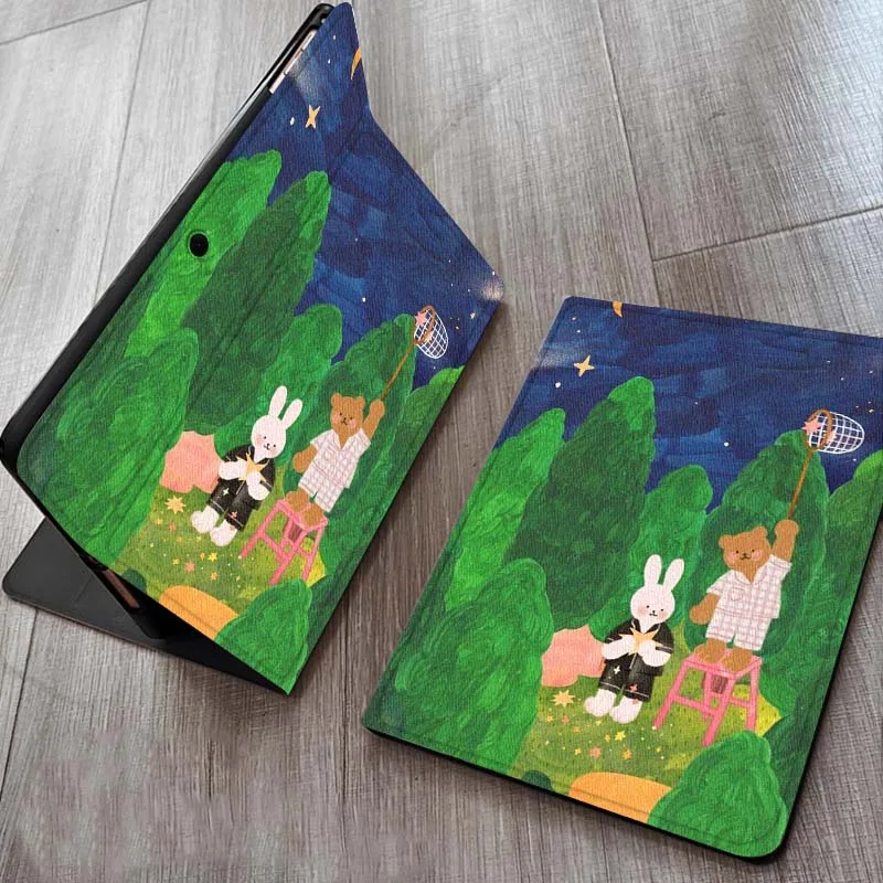 

Animal llustration Art Pattern For OPPO Realme Pad Air X 10.36 11 Inch Tablet Case
