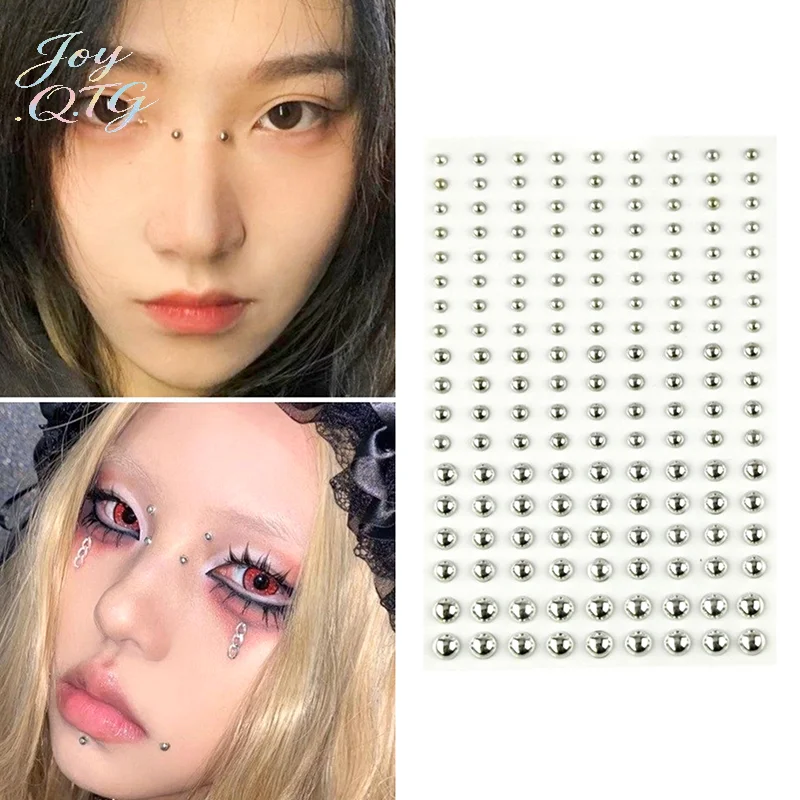 Neue Verkauf Gefälschte Nase Stud Selbstklebende Strass Aufkleber Nicht Piercing Auge Ohr Gesicht Körper Schmuck Für Frauen Aufkleber Kristall