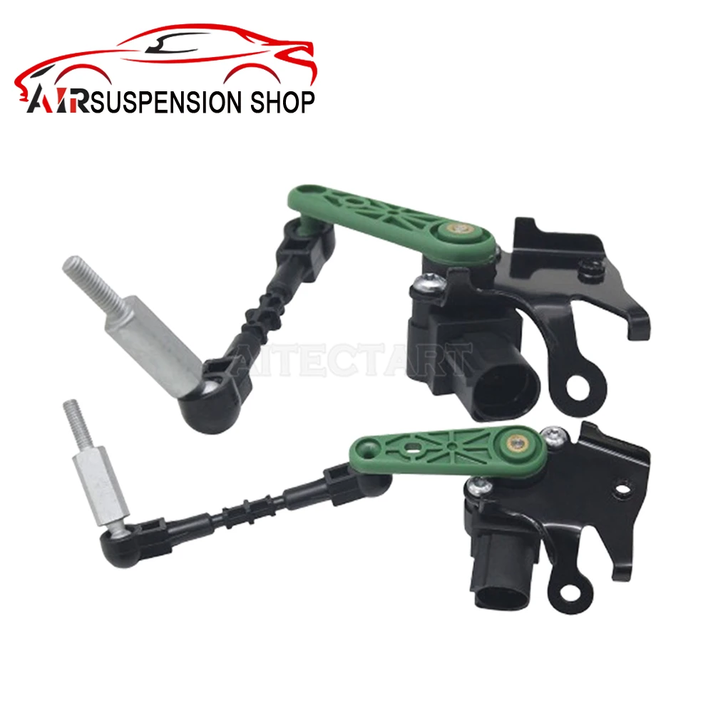 

2pcs Front Left+Right Air Suspension Height Level Sensor For Audi A8 2013-2017 S8 S7 4H0941285G 4H0941286G Brand New