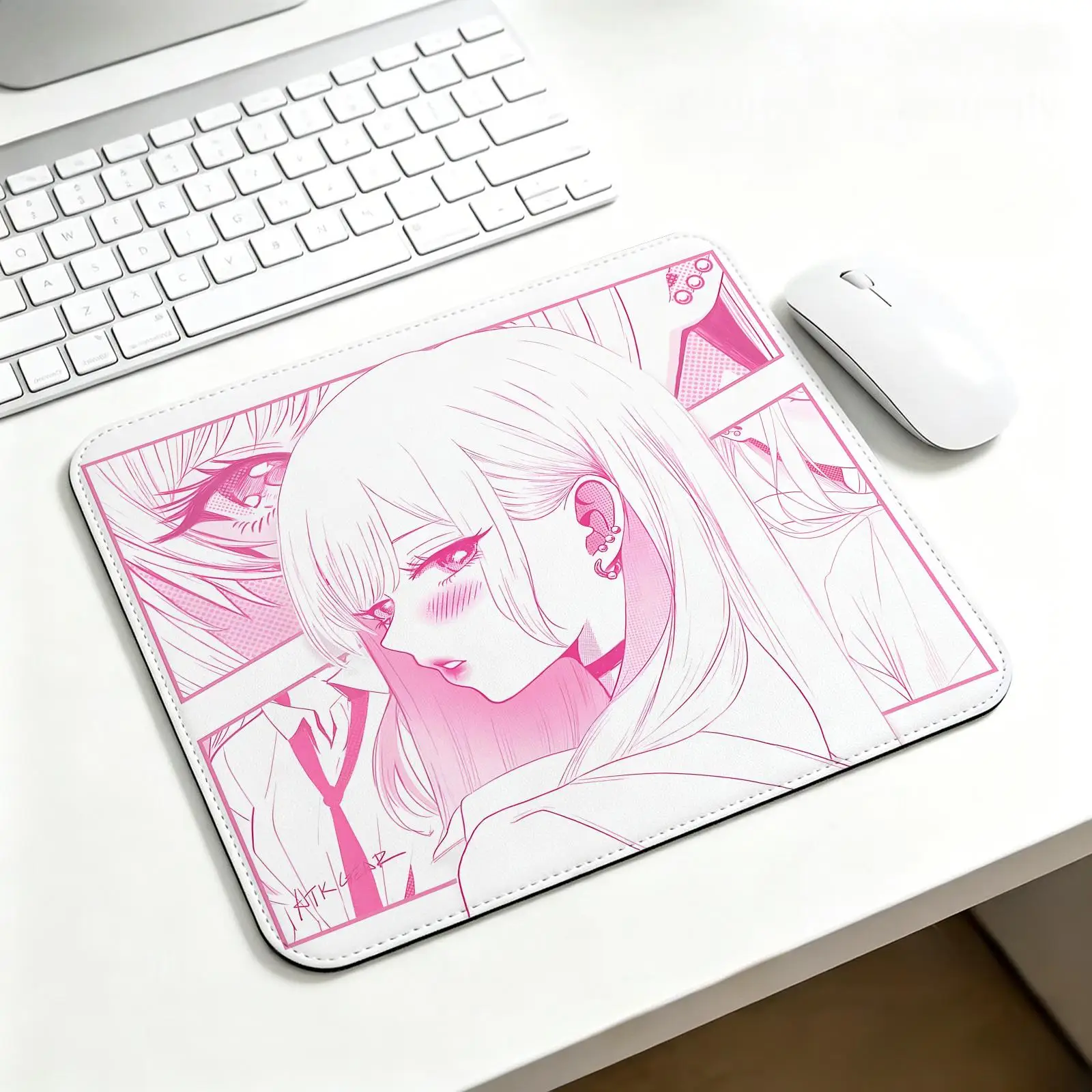 Mouse Pad Regular gaming mouse pad Office mouse pad Laptop desk mat Stitched edge S/M/L size mouse pad  ATK Reverie Series