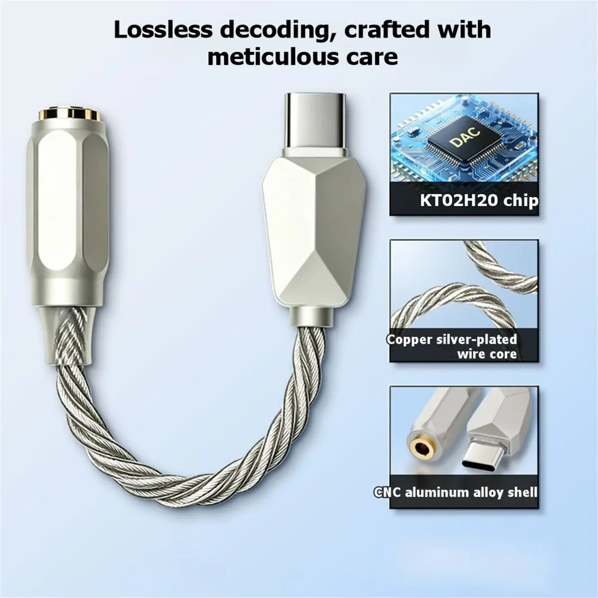 update. 5686 DAC HiFi Headphone Amplifier, Type-C to 3.5mm Adapter, 32-Bit/384kHz Audio Decoder, IEM Headphone Amplifier