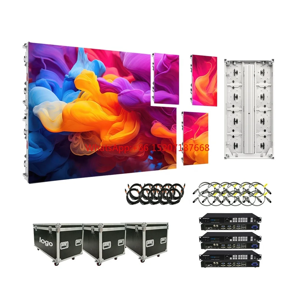 

Video Wall P1.25 P2 P3.91 Module Pantallas Gigantes P3 Digital Signage P10 Outdoor Panel Prices Led Display Advertising Screen