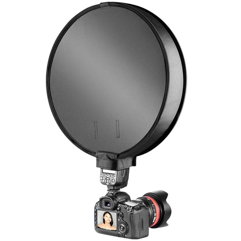 30Cm/40Cm Mini Tròn Đa Năng Softbox Đèn Động Khuếch Tán Hộp Mềm Cho Máy Ảnh DSLR Ảnh Chụp Lều Ánh Sáng