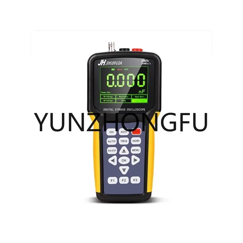 Hand-Held Oscilloscope Jds2012a/2022a Small Type Digital Multimeter for Car Maintenance 2-in-1