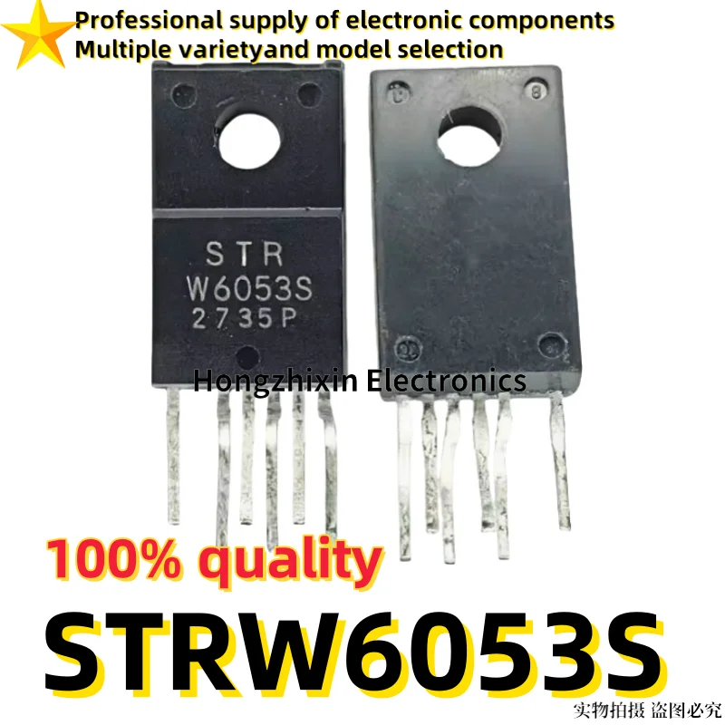 10PCS Brand new quality STRW6053 STRW6053S STR-W6053N  STR-W6053S TO-220F-6 Power chip/LCD power management module IC