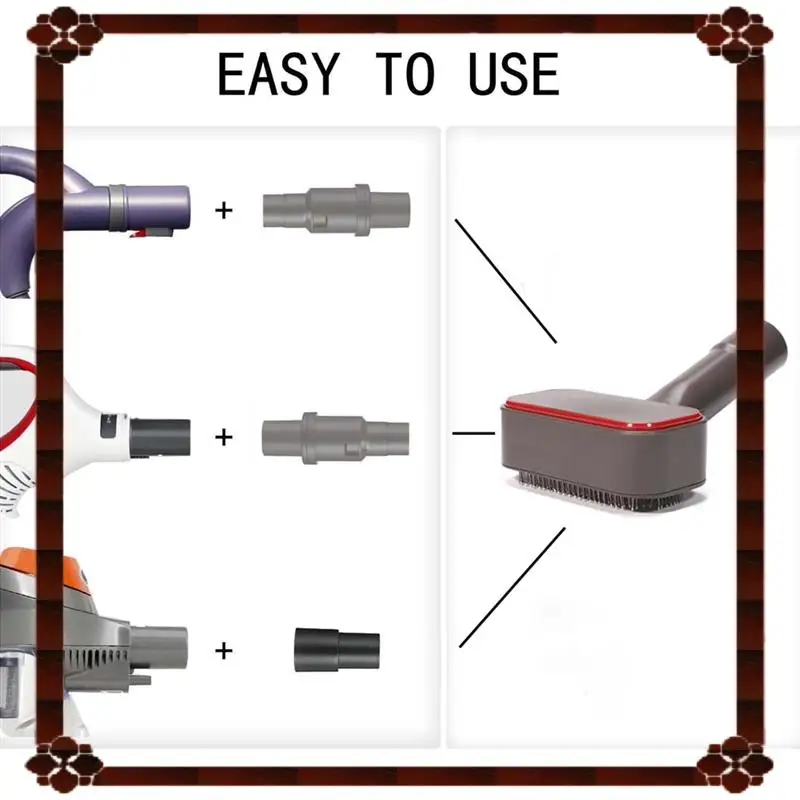 24-Hour Delivery Pet Hair Brush Vacuum Groom Tool For Rotator NV501 &Rocket HV301 Vacuum Cleaner Attachment