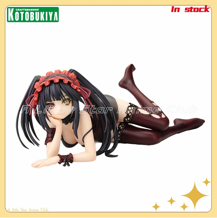 

В наличии оригинальные Kotobukiya DATE A LIVE Kurumi Tokisaki масштаб 1/7, куклы, анимационные фигурки, модели, коллекция игрушек