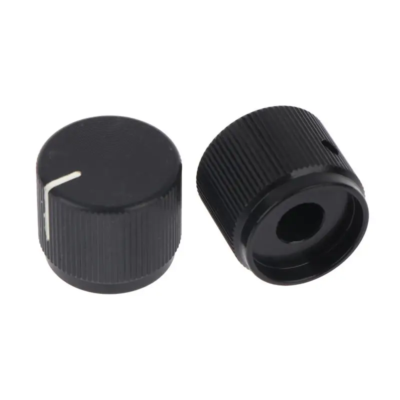 1/2Pcs Aluminum Half-shaft Type Flat Top Adjustment Knob For Electric Bass 16MM*19MM*6.0MM