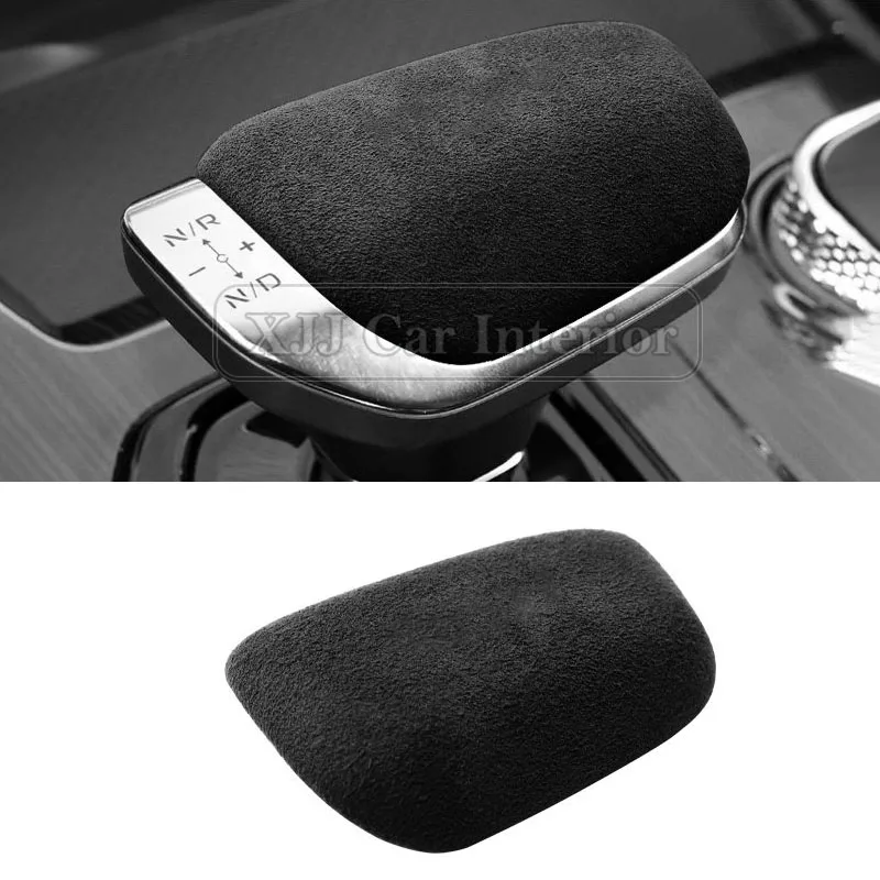 

Car Gear Shift Knob Handle Cover Sticker Suede Wrap For Geely Manjaro Xingyue L Emgrand 2021 2022 2023 2024 Interior Accessories