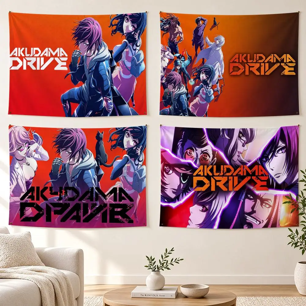 Akudama Drive Flags Banner For Bedroom Outdoor Living Room Restaurant Bar Wall Decor Party