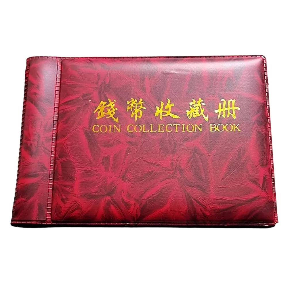 Coin Holder Storage Book with 60 Slots for Collecting Pennies Tokens Medallions and Badges 10 Compact and Easy to Carry