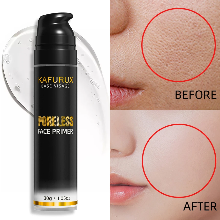 Base de maquillage en Gel Transparent, 1 pièce, crème d'isolation hydratante, Pores invisibles, Base lisse pour le visage, utilisation avant la fond de teint