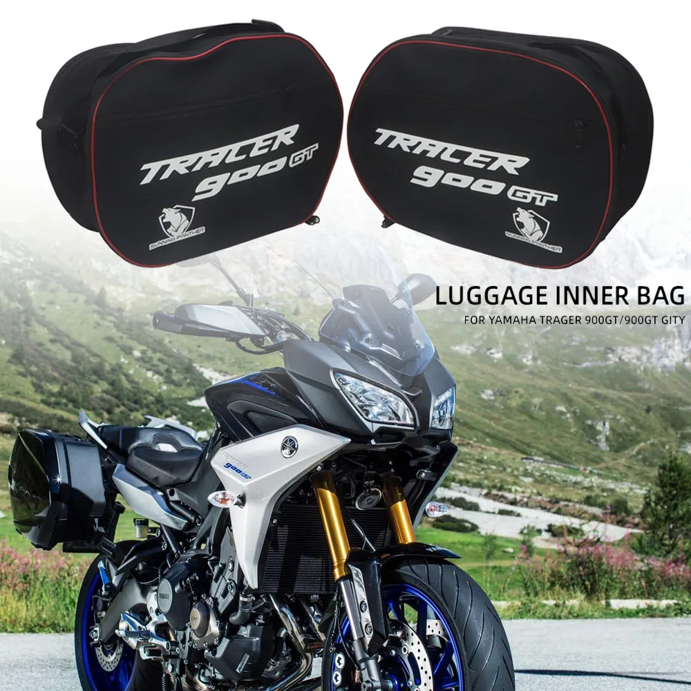 For Pannier Liner TRACER 900GT 2018 2019 And FITS FOR YAMAHA FJR 1300/TDM 900 Motorcycle Luggage Bags Black