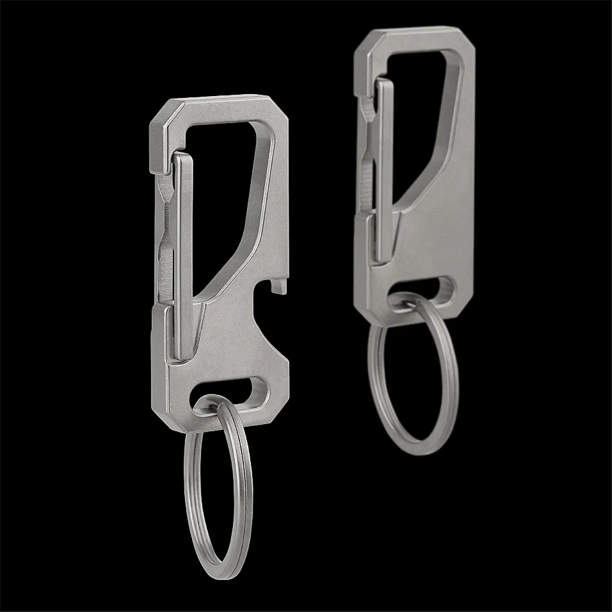 ELBA_Car Keychain Multifunctional Car Key Ring Anti-Lost Keychain Type A