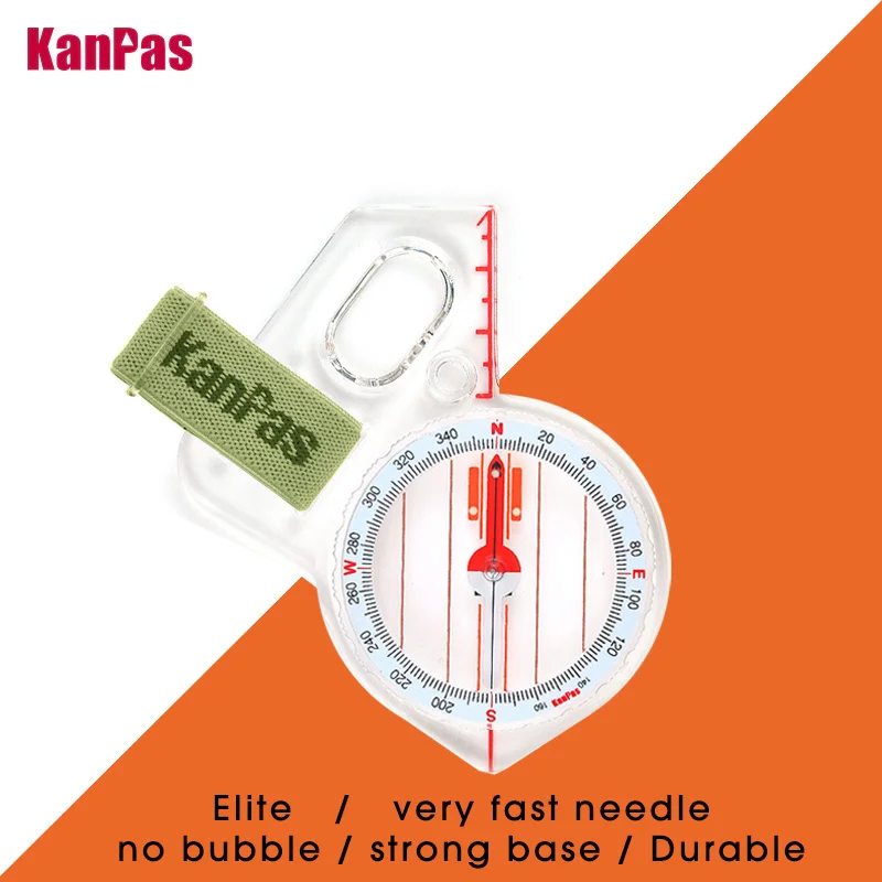 

KANPAS top level elite thumb orienteering compass, MA-42-F