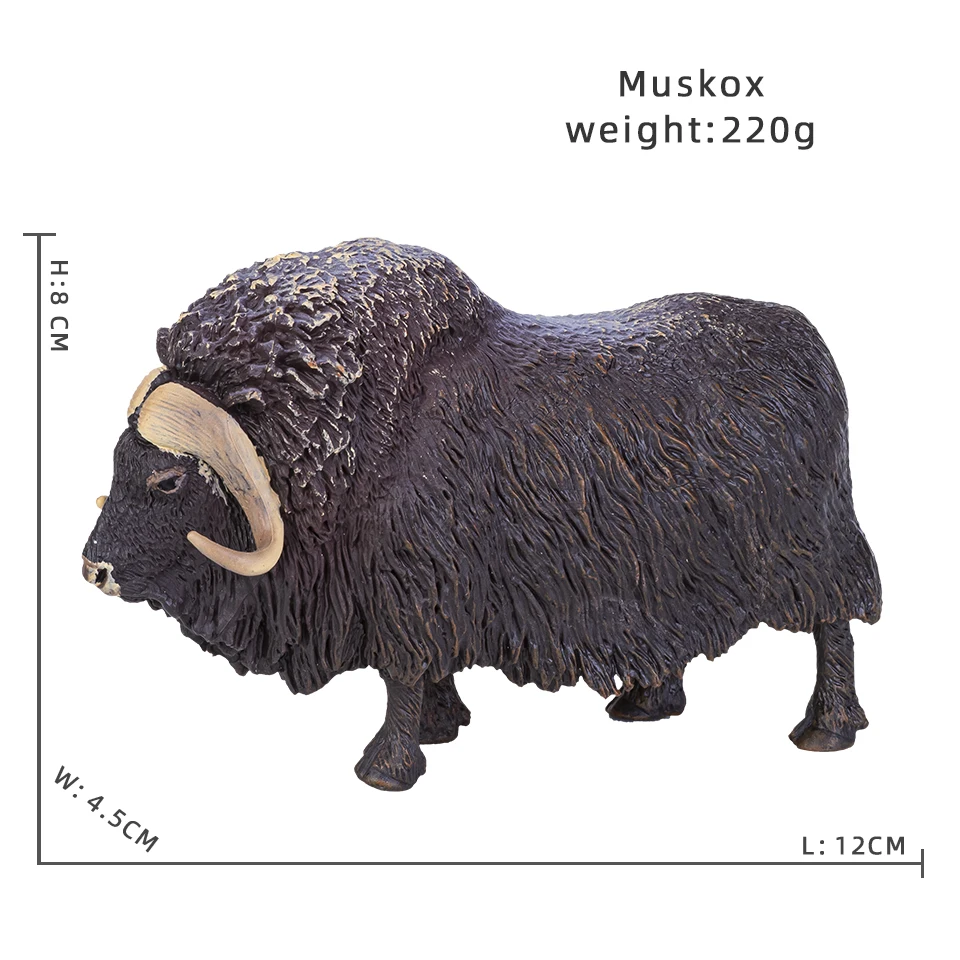 Nutztiere Milch Kuh Geflügel Rinder Kalb Stier Bison Ox Action figuren Sammlung PVC frühen pädagogischen Spielzeug Kinder Geschenk – Detail 17