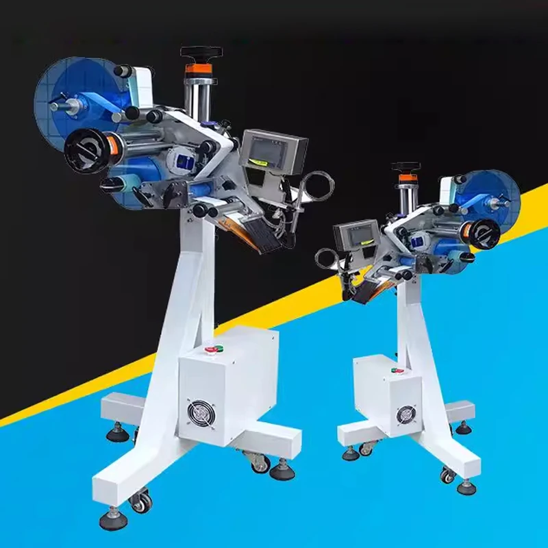 Conveyor Labeling Machine Flat Labeling Machine Semi-Automatic Labeling Machine Three-Axis Traction Intelligent (Customized)